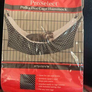 PET SUPPLIES - NIB Pet Cage Hammock for small cat, dog, bird, ferret 21" x 12.5"